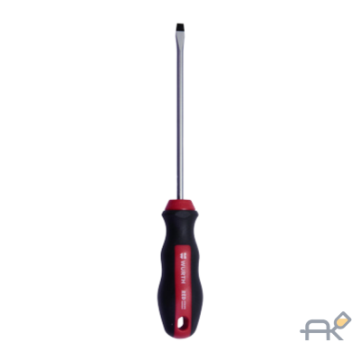 Отвертка шлиц. Red Stripe. 0.6X3.5X100. WURTH 5751241035